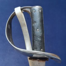 British 1890 Pattern Cavalry Troopers Sword, Duke of Lancasters Own Yeomanry and Army Service Corps 7